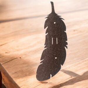 Attache câble plume