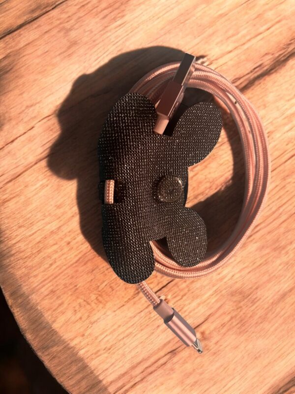 Attache câble ourson