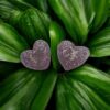 Coeur clou argentées