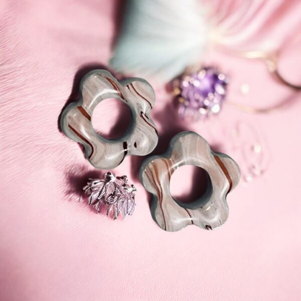 pampille-boucle-oreille-personnal-artisanal-lydie-pas-cher4 Panpilles marbrées rose (Copie)